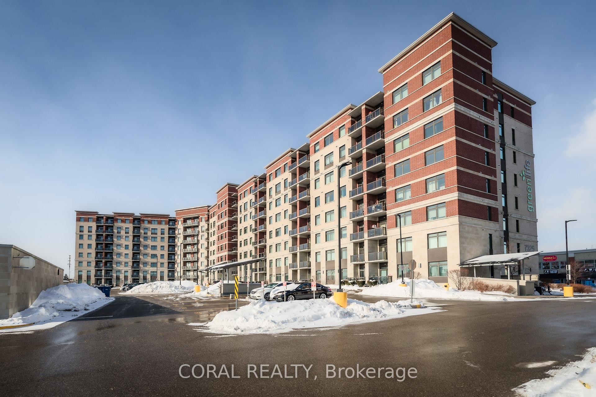 Front of Unit 624, 7325 Markham Road