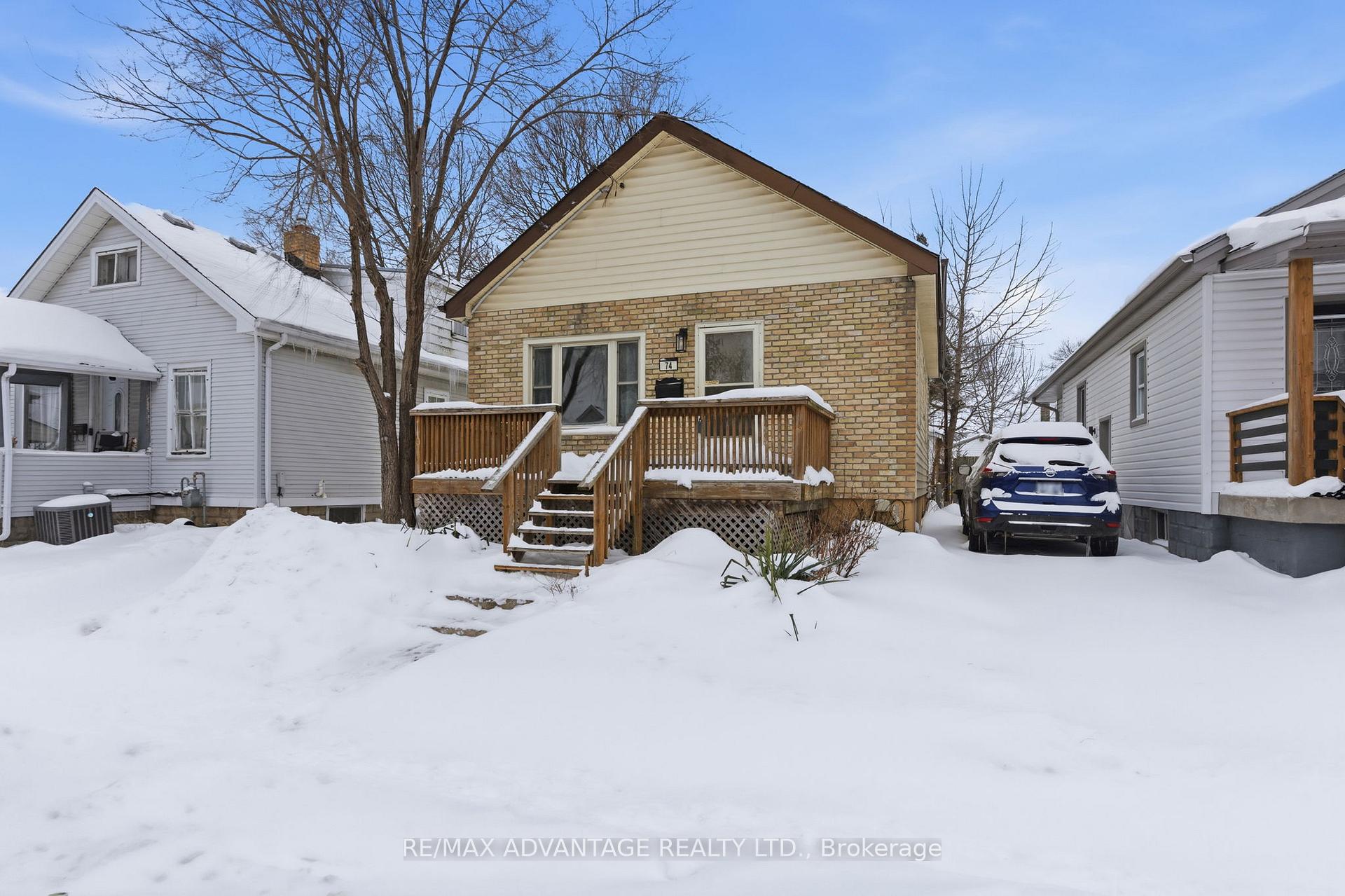 Front of 74 Homan Street