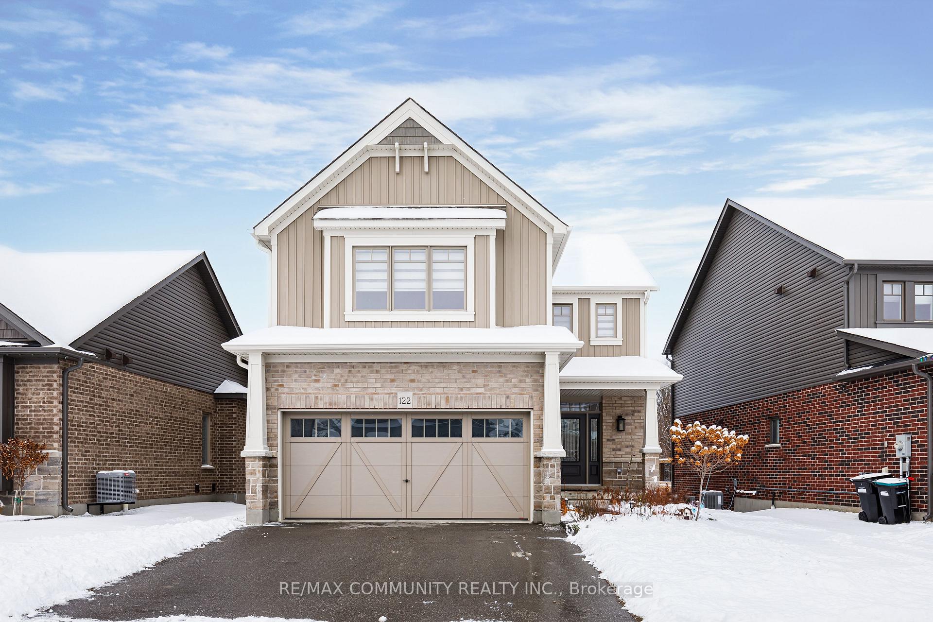Front of 122 Plewes Drive