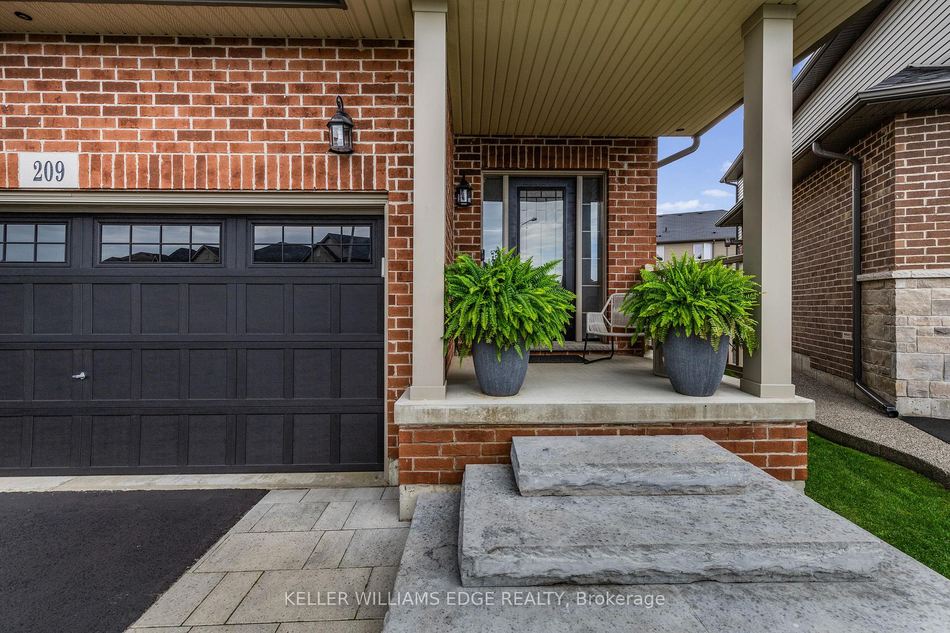 Front of 209 Echovalley Drive