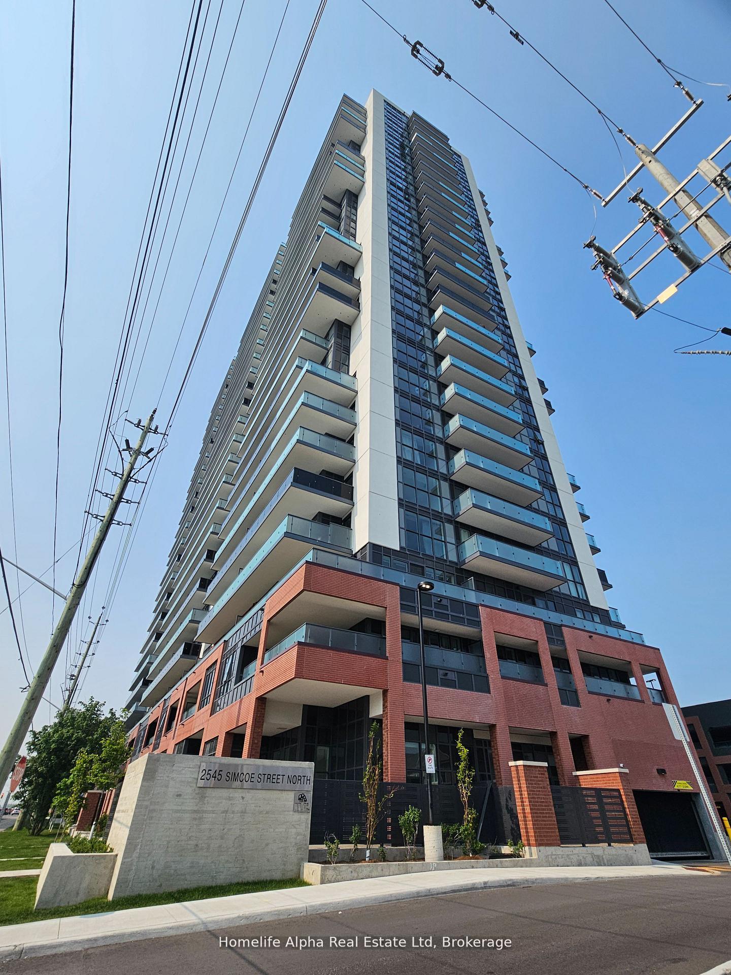 Front of Unit 2603, 2545 Simcoe Street N