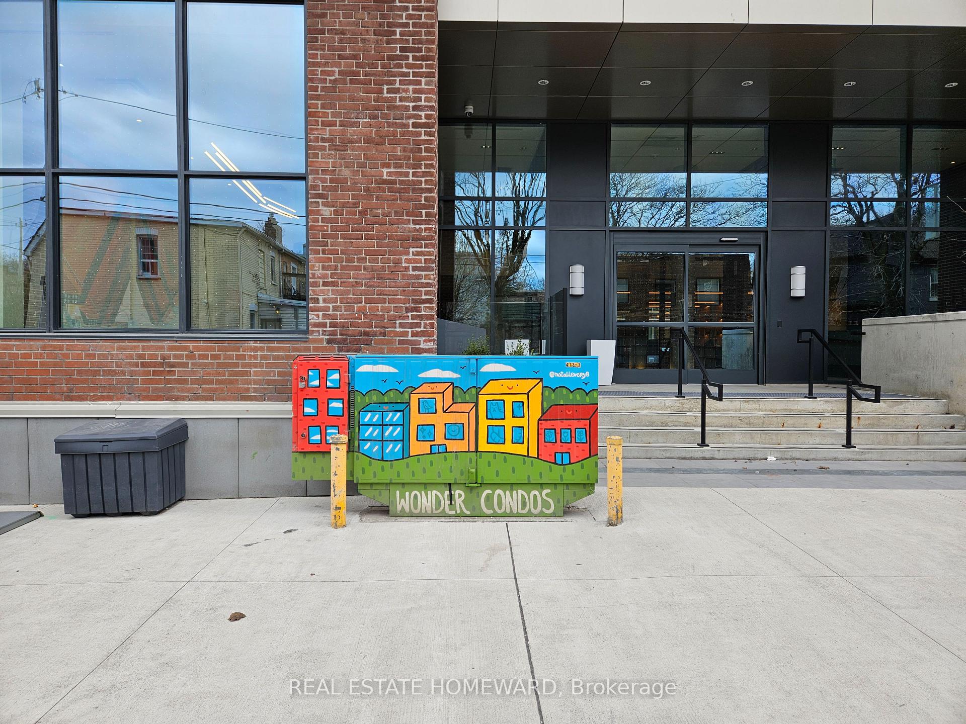 Front of Unit 437, 150 Logan Avenue