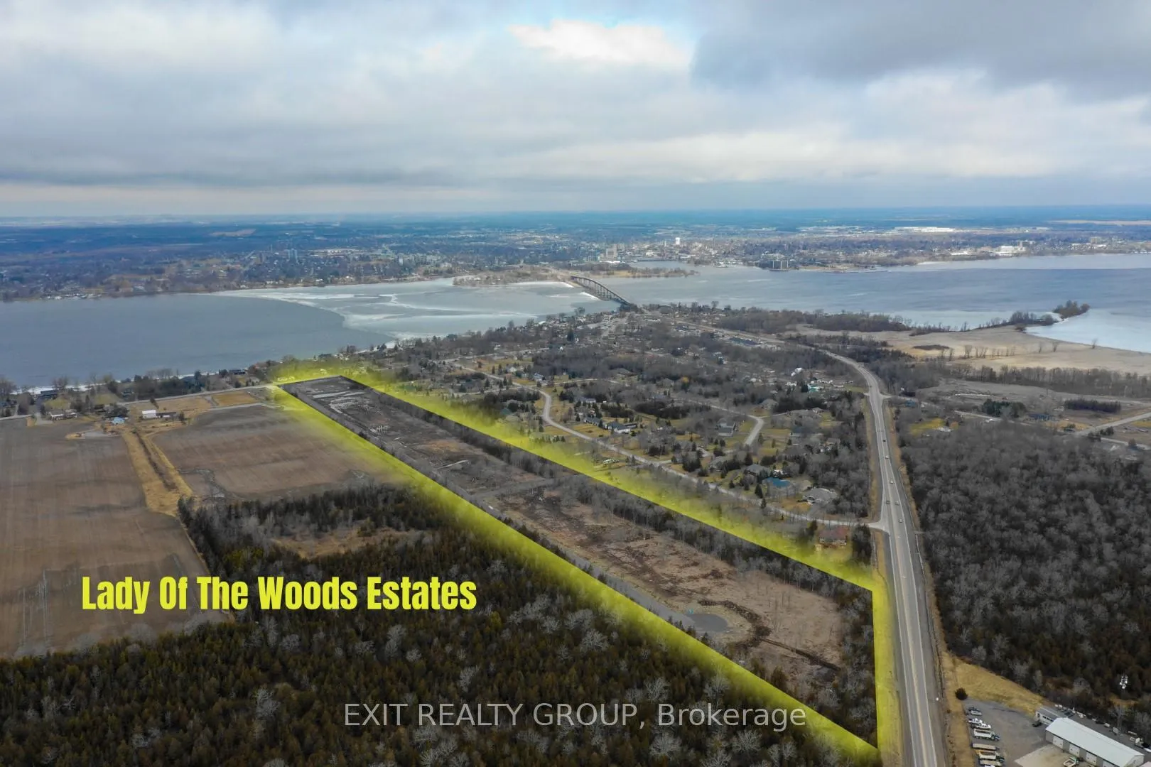Front of Lot 2 Rednersville Road