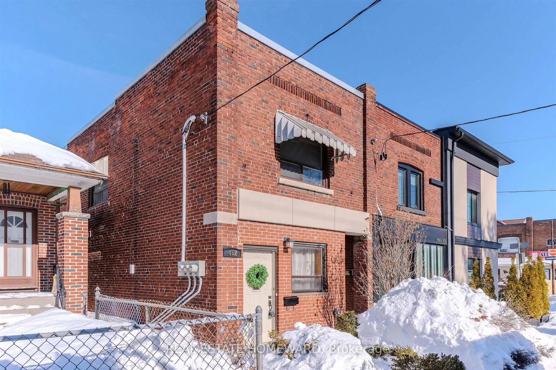 Photo 1 of 462 & 464 Sammon Avenue, Toronto, Danforth Village-East York — HOMEH