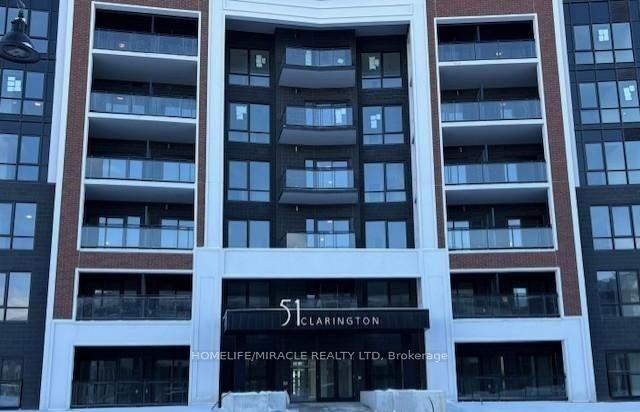 Front of Unit 323, 51 Clarington Boulevard
