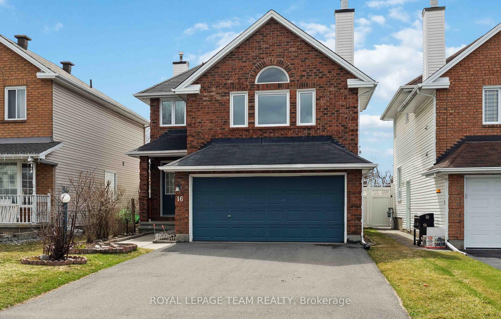 Photo 1 of 16 Royal Field Crescent, Ottawa, Barrhaven - Longfields — HOMEH