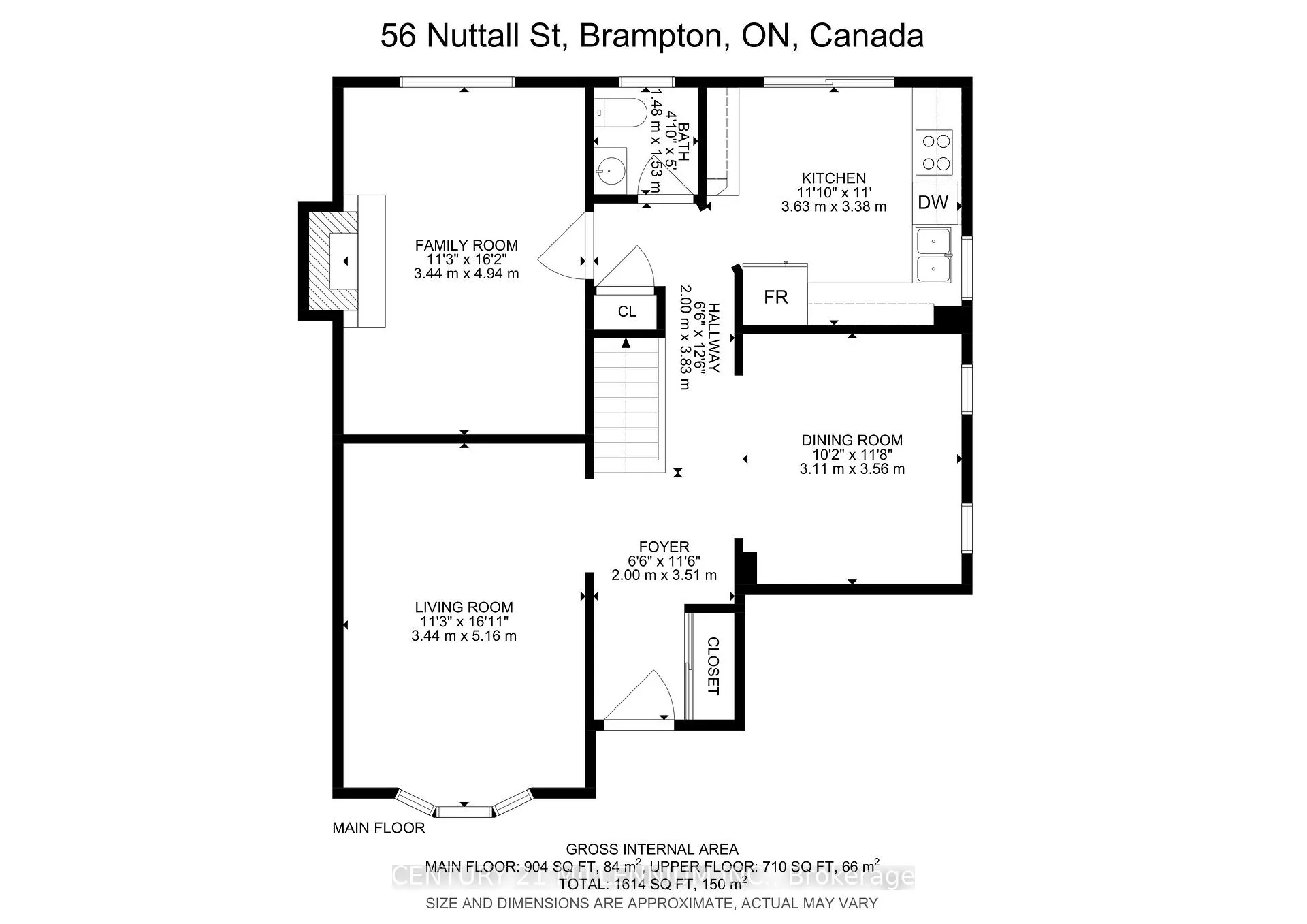 Photo 46 of 56 Nuttall Street, Brampton, Westgate — HOMEH