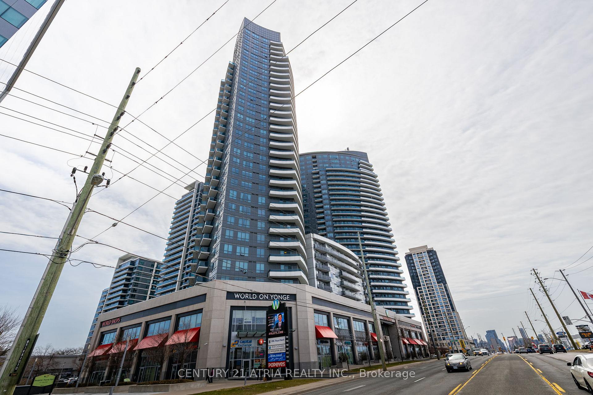 Front of Unit 2533, 7161 Yonge Street