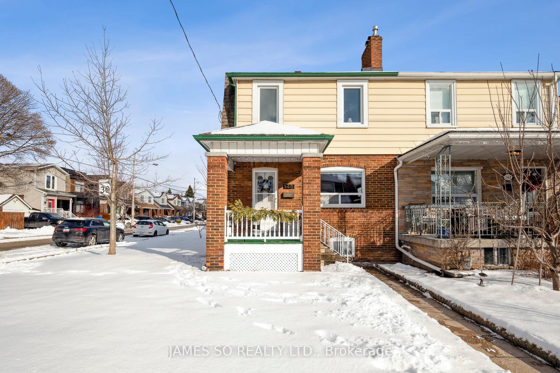 Front of 145 Glebemount Avenue