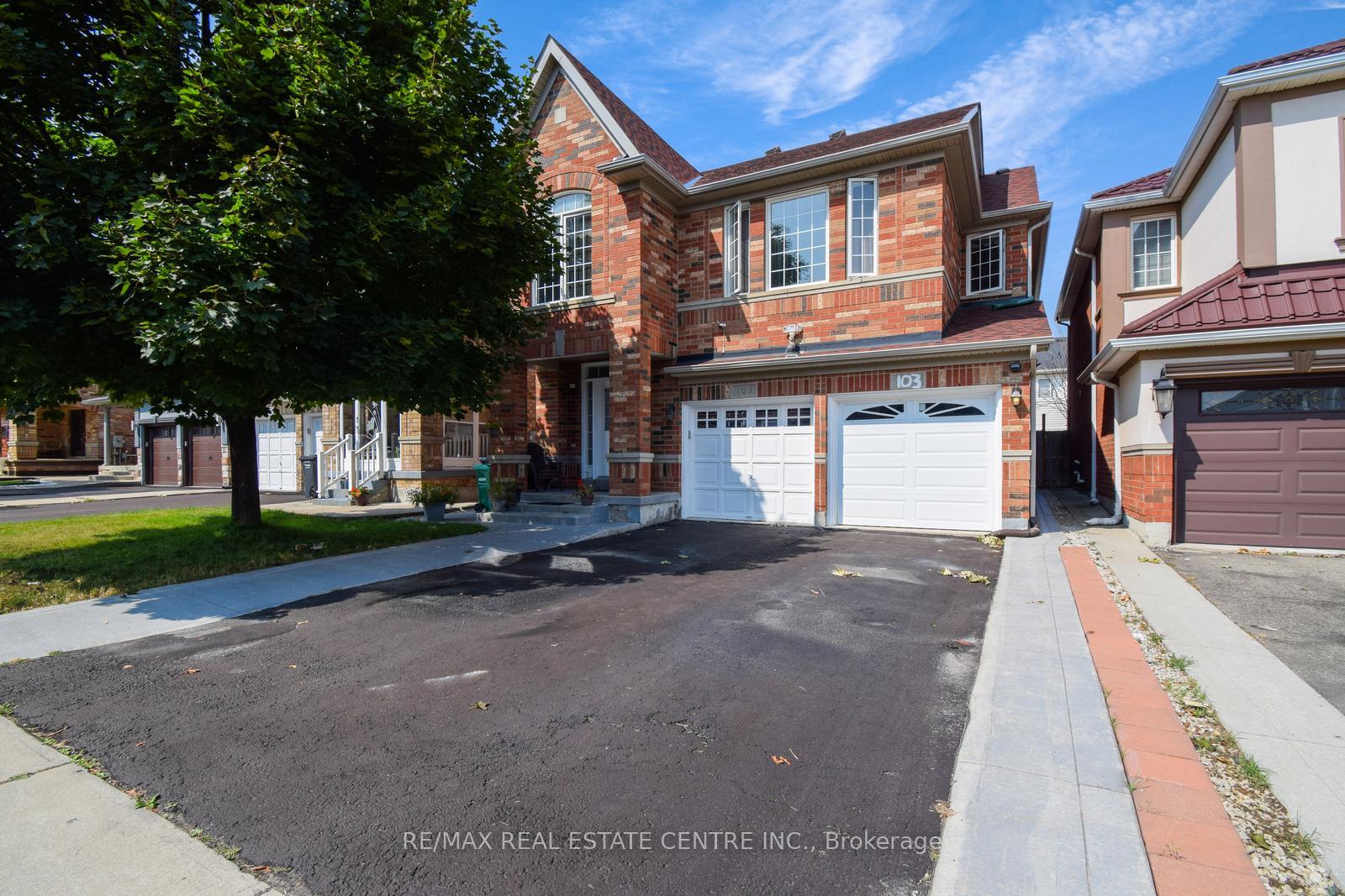 Photo 1 of 103 Botavia Downs Drive, Brampton, Fletcher's Meadow — HOMEH