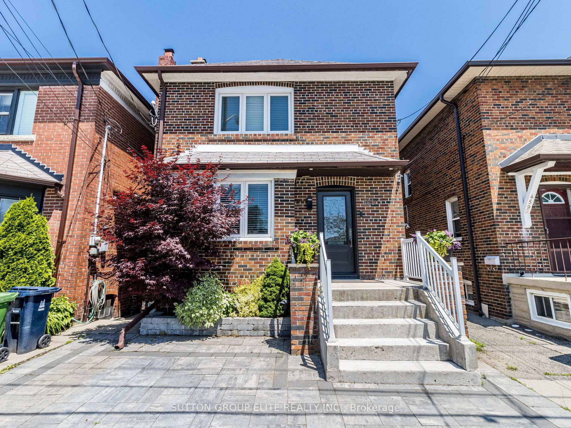 Front of 461 Donlands Avenue