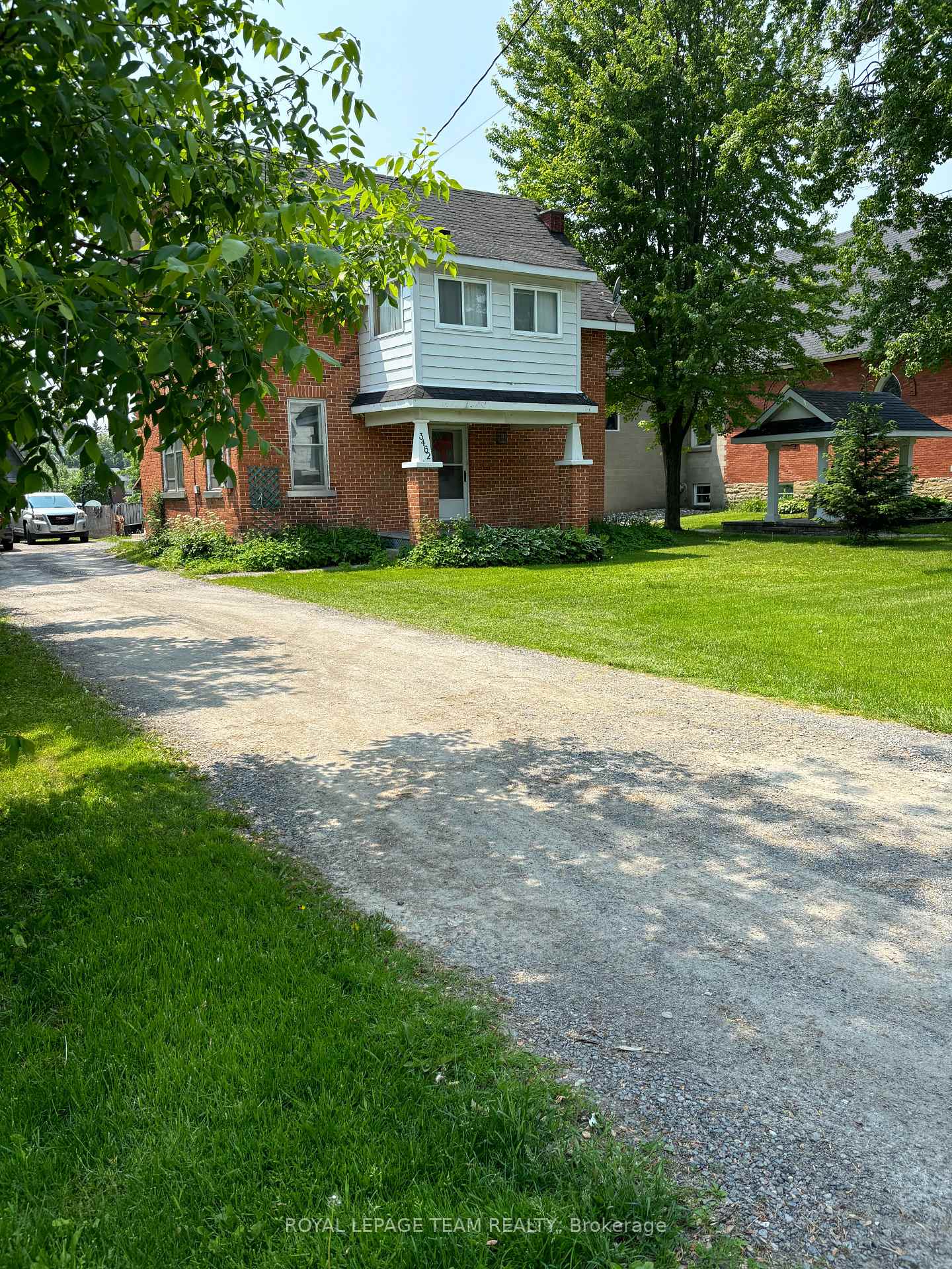 Front of 3462 McBean Street