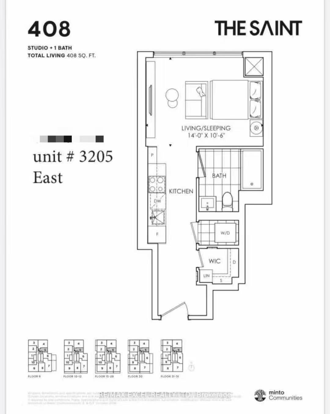 Front of Unit 3205, 89 Church Street