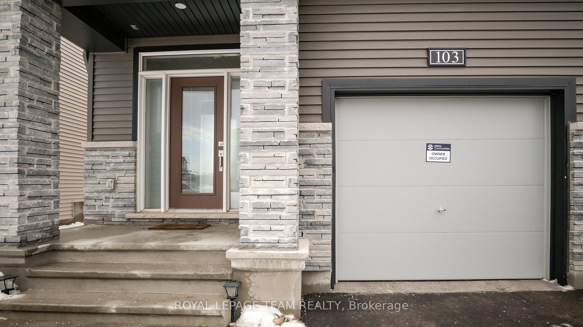Photo 2 of 103 Aura Avenue, Ottawa, Barrhaven - Heritage Park — HOMEH