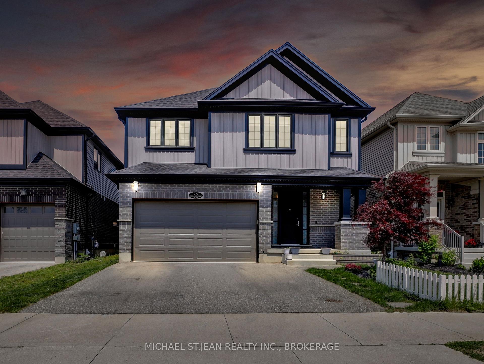 Front of 75 Monarch Woods Drive