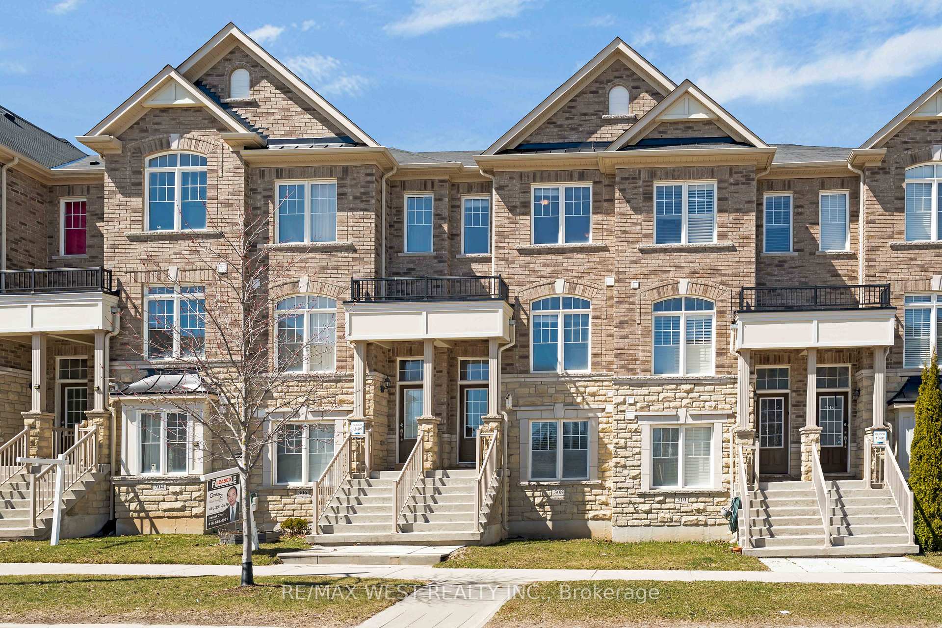 Front of 308 Delray Drive