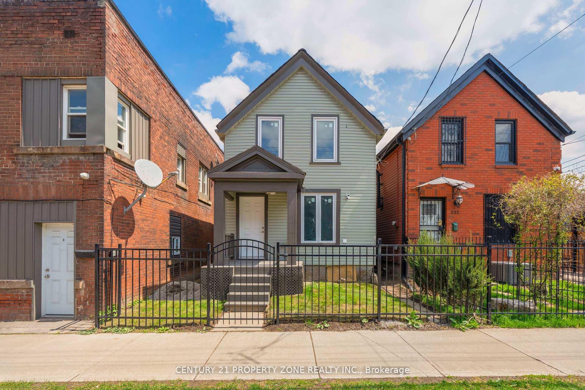 Front of 334 Gage Avenue N