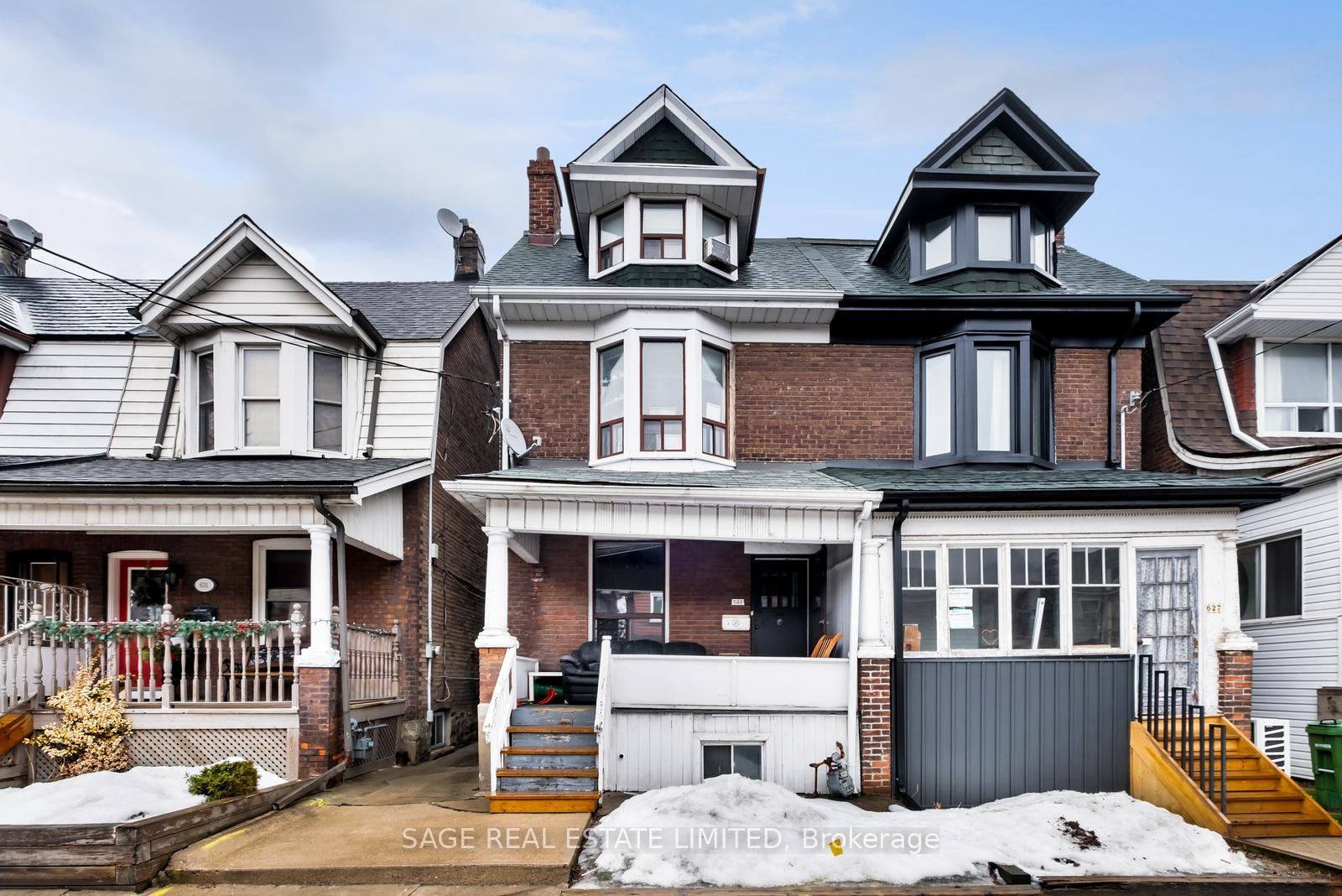 Front of 629 Ossington Avenue