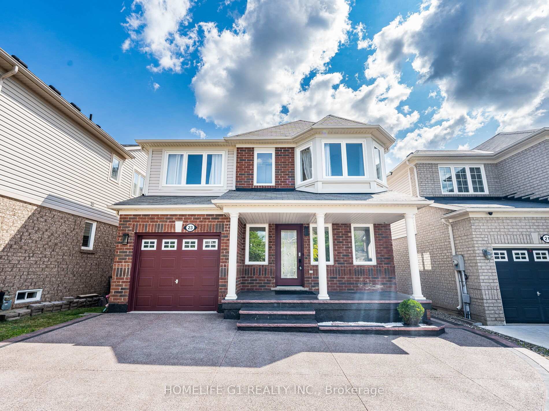 Front of 23 Davidson Drive