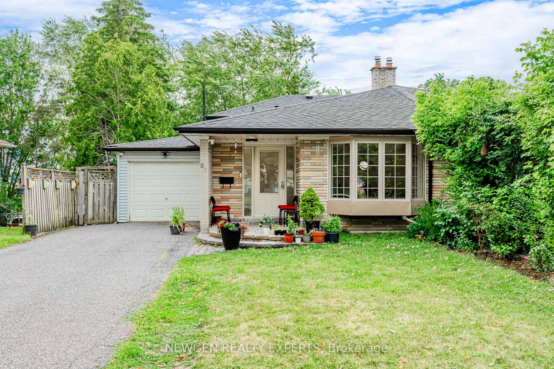 Front of 80 Sherwood Forest Drive