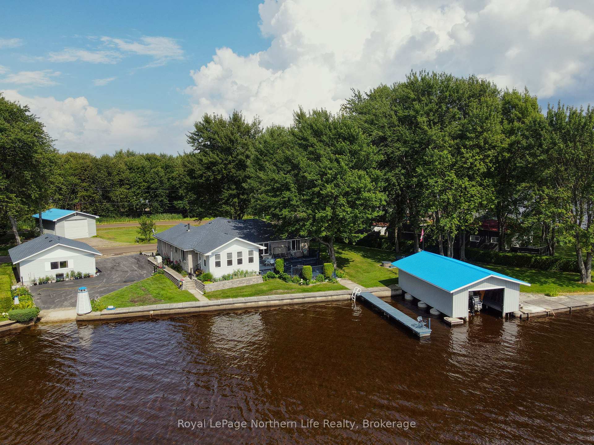 Front of 640 Lac Des Deux Milles Road
