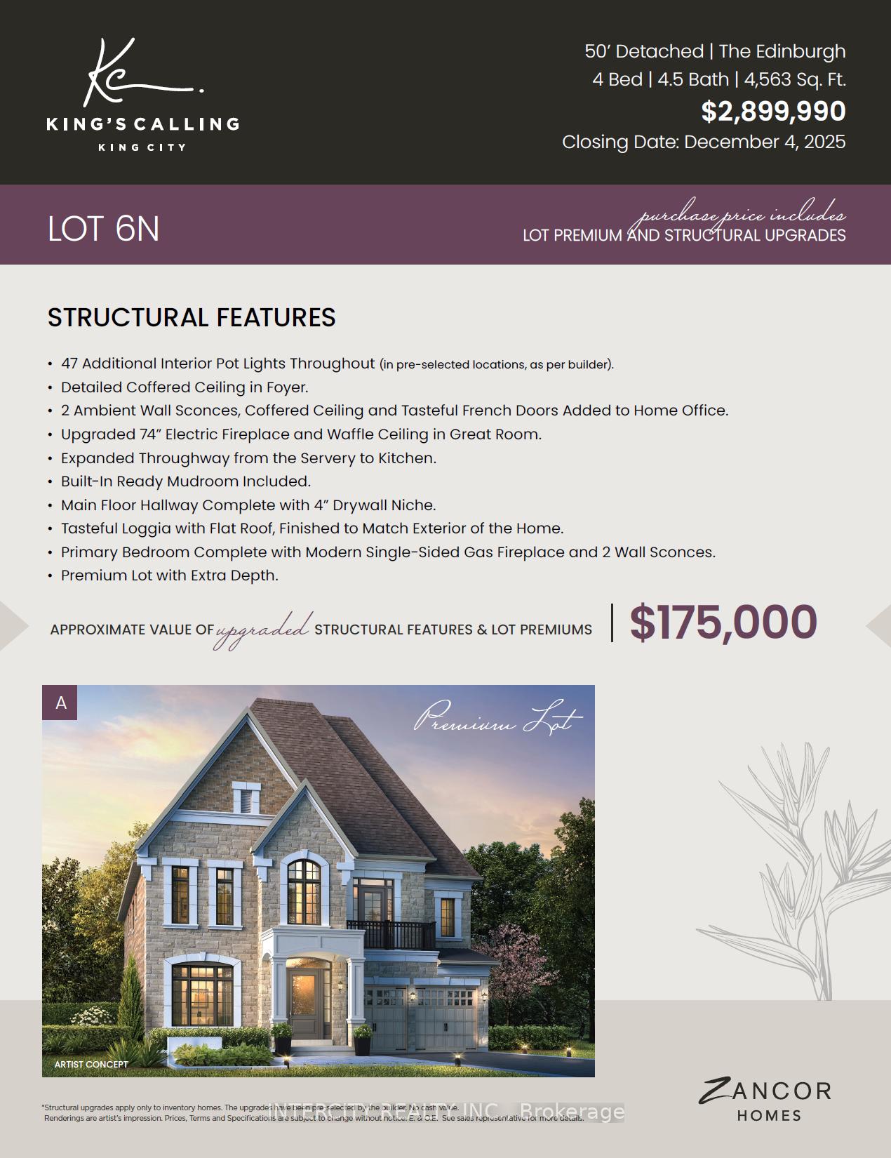 Photo 6 of Lot 6N Heart Lake Circle, King, King City — HOMEH