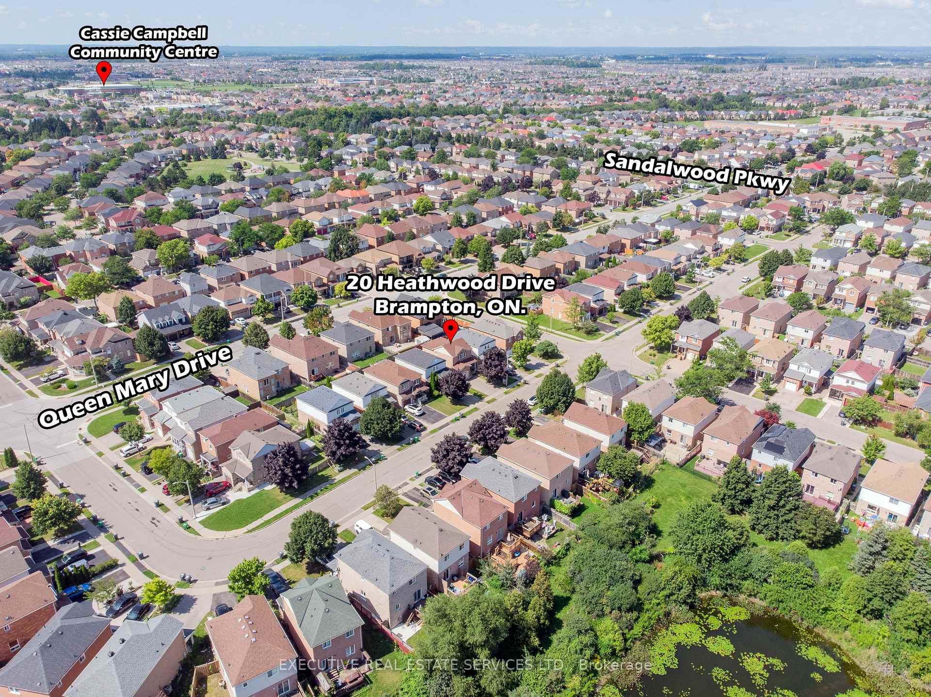 Photo 31 of 20 Heathwood Drive, Brampton, Fletcher's Meadow — HOMEH