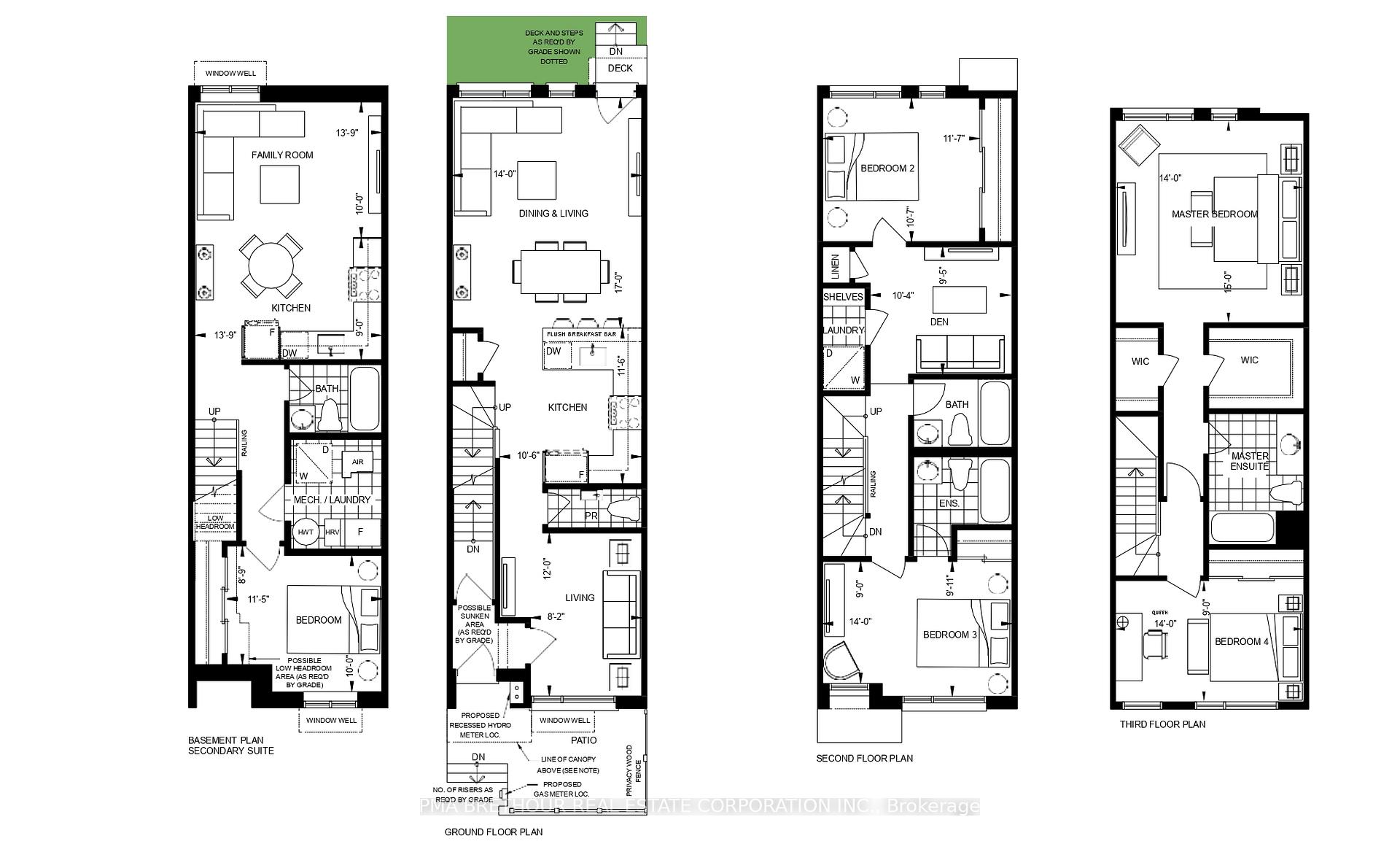Photo 3 of POTL 10 Deep Roots Terrace, Toronto, Englemount-Lawrence — HOMEH