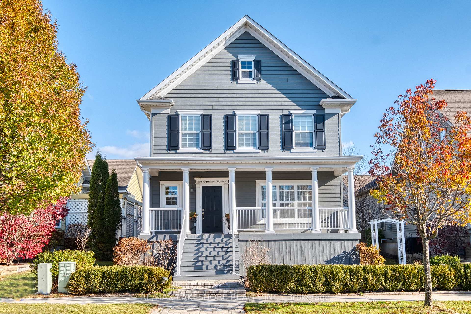 Front of 808 Hudson Street