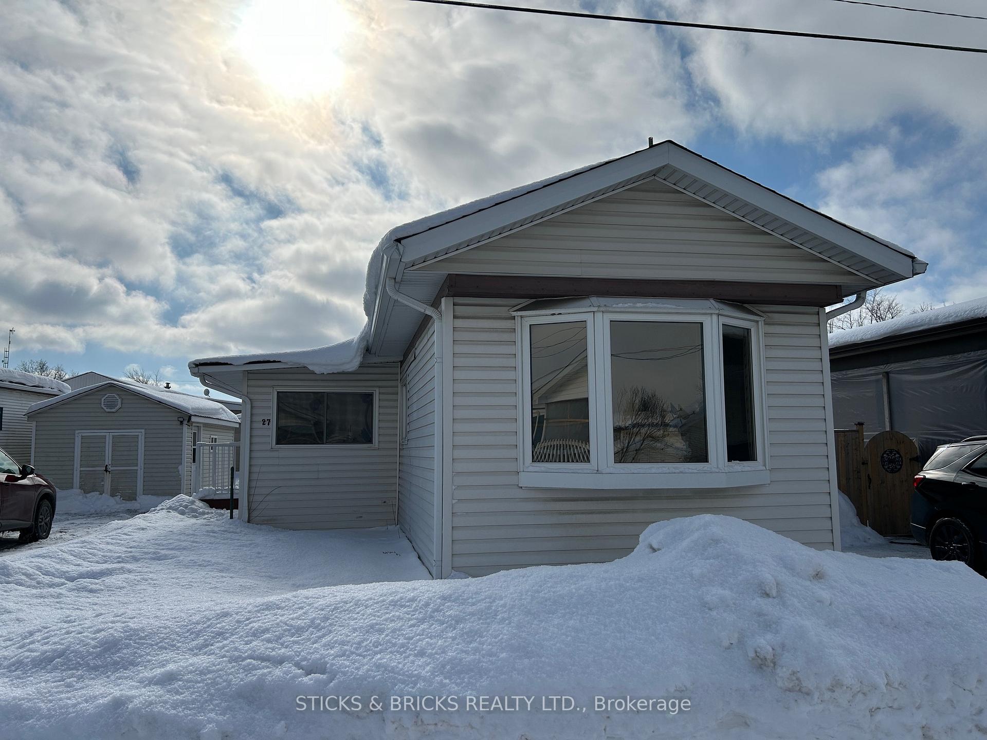 Front of Unit 27, 2175 Mewburn Road