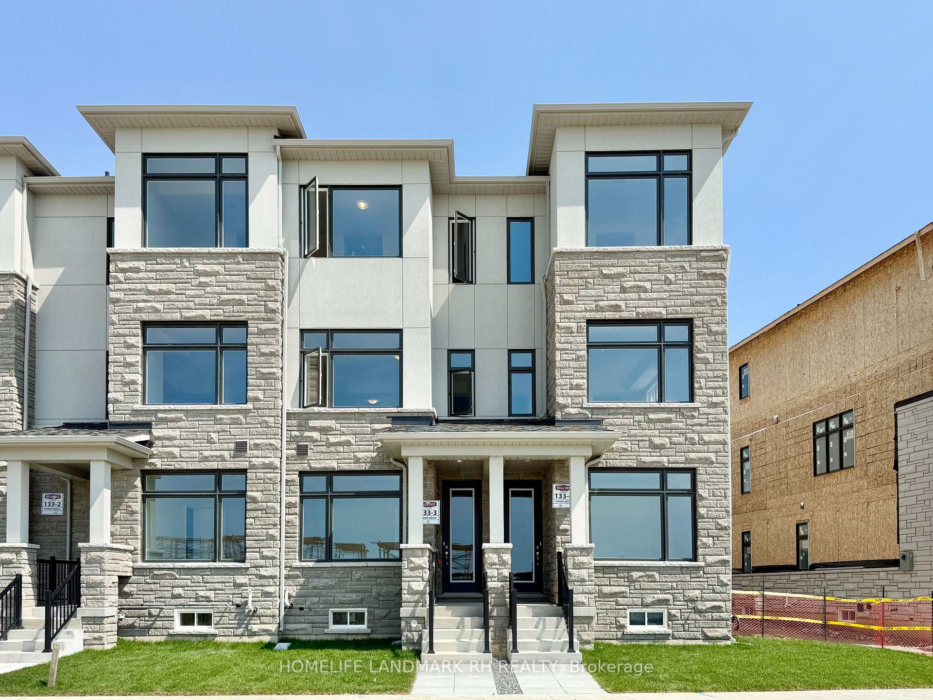 Front of 197 Berczy Green Drive
