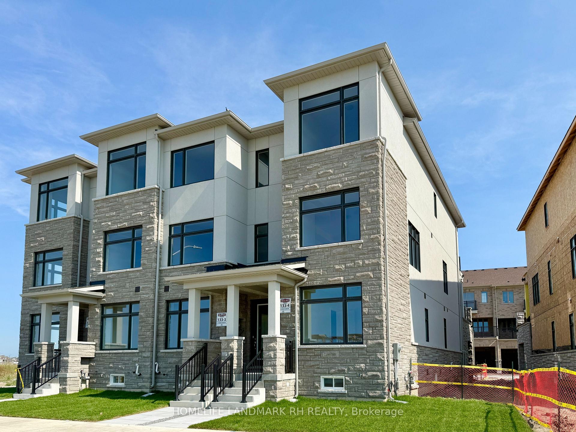 Front of 195 Berczy Green Drive