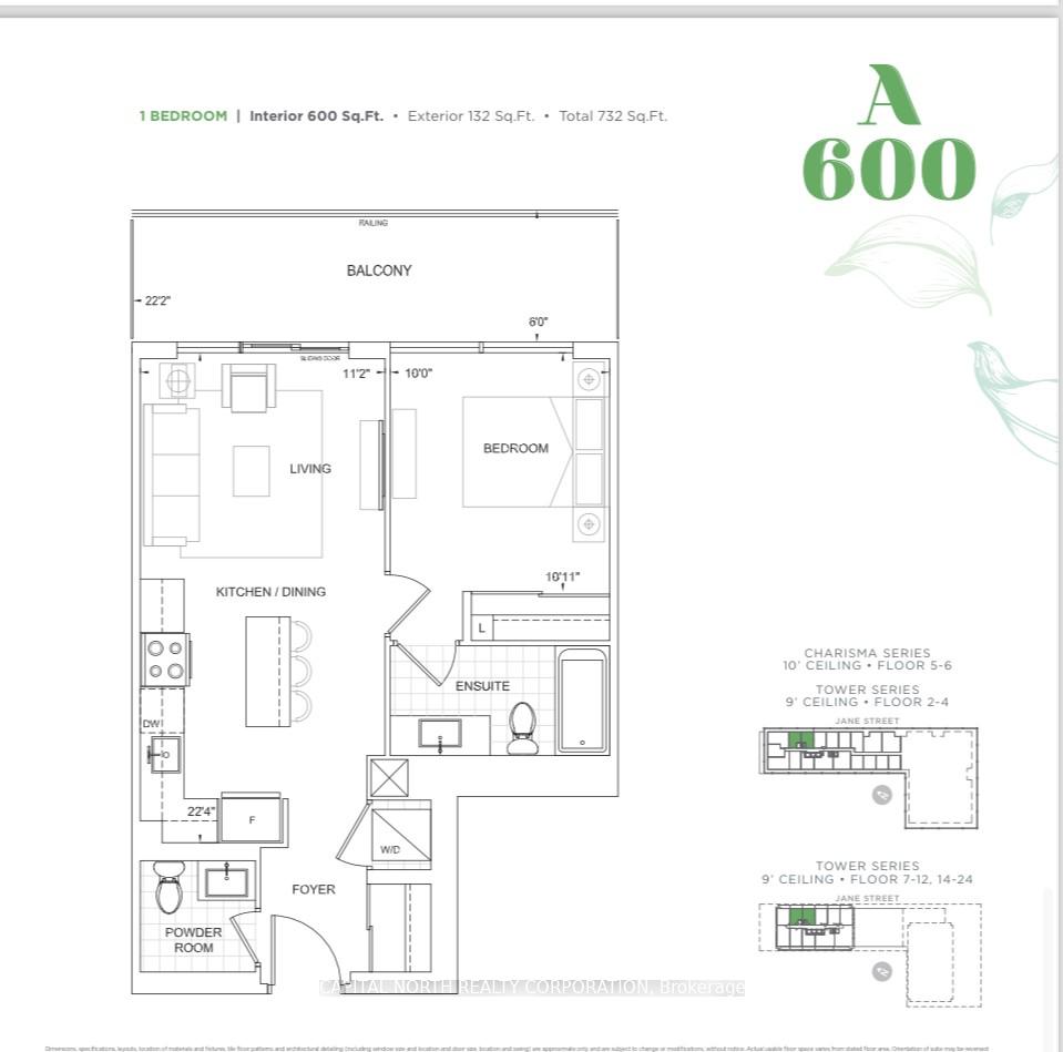 Photo 4 of Unit 2306, 8960 Jane Street, Vaughan, Vellore Village — HOMEH