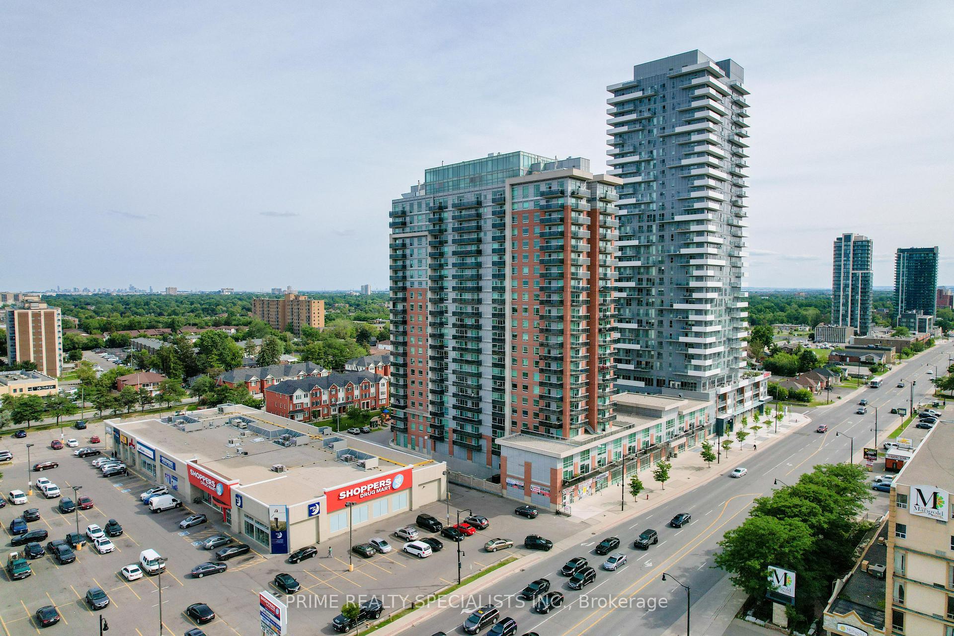 Front of Unit 2006, 215 queen Street E