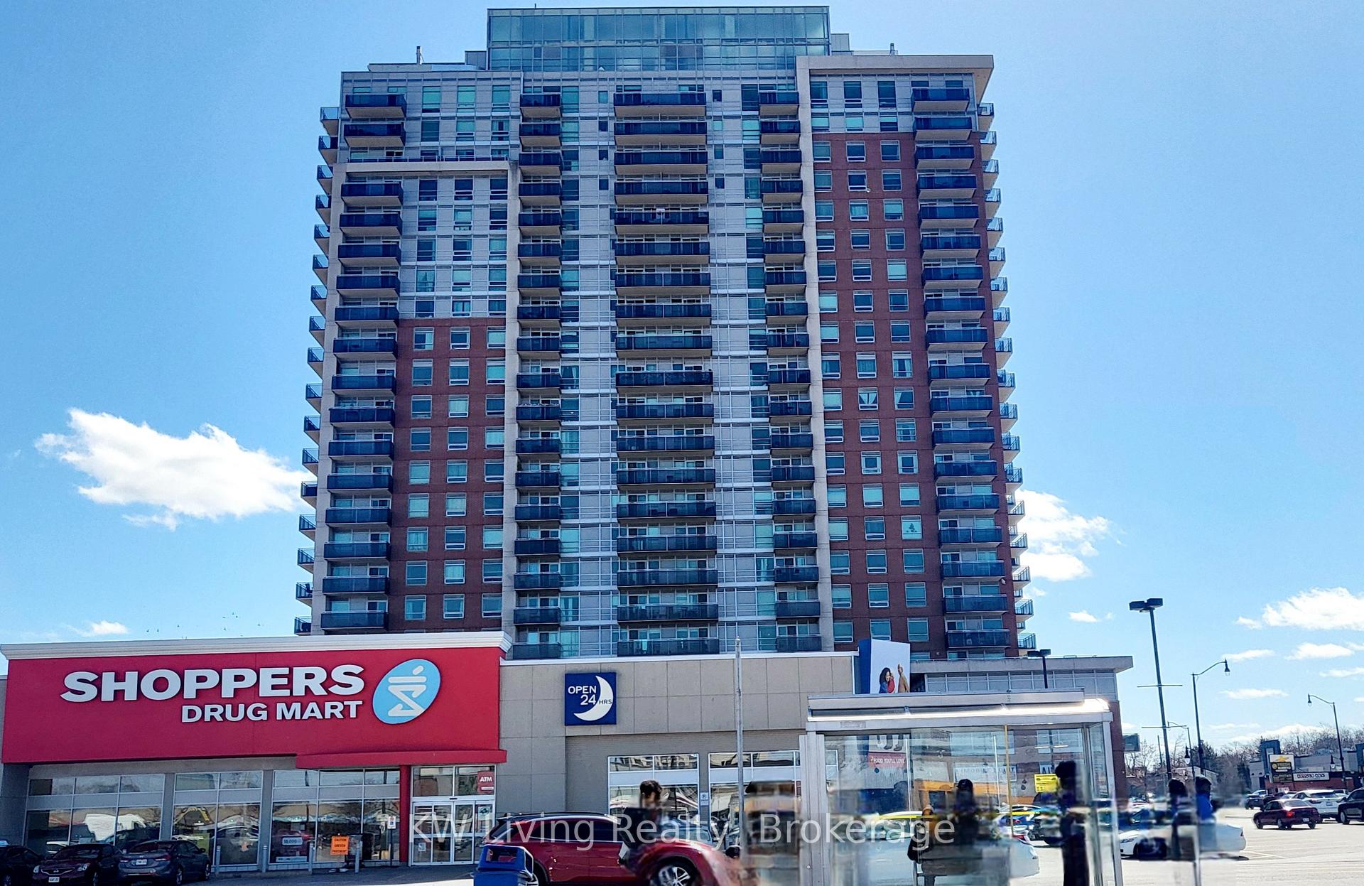Front of Unit 810, 215 Queen Street E