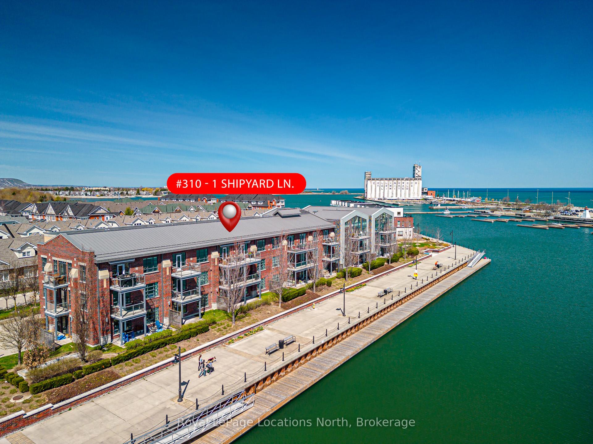 Front of Unit 310, 1 Shipyard Lane