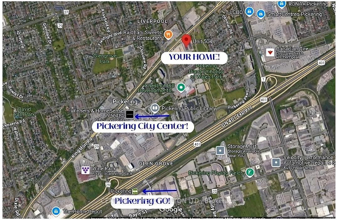 Photo 24 of Unit 504, 1555 Kingston Road, Pickering, Town Centre — HOMEH