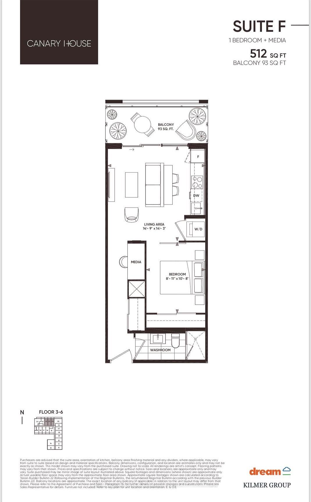 Photo 10 of Unit 304, 425 Front Street E, Toronto, Waterfront Communities — HOMEH