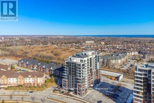 Front of Unit 812, 55 Clarington Boulevard