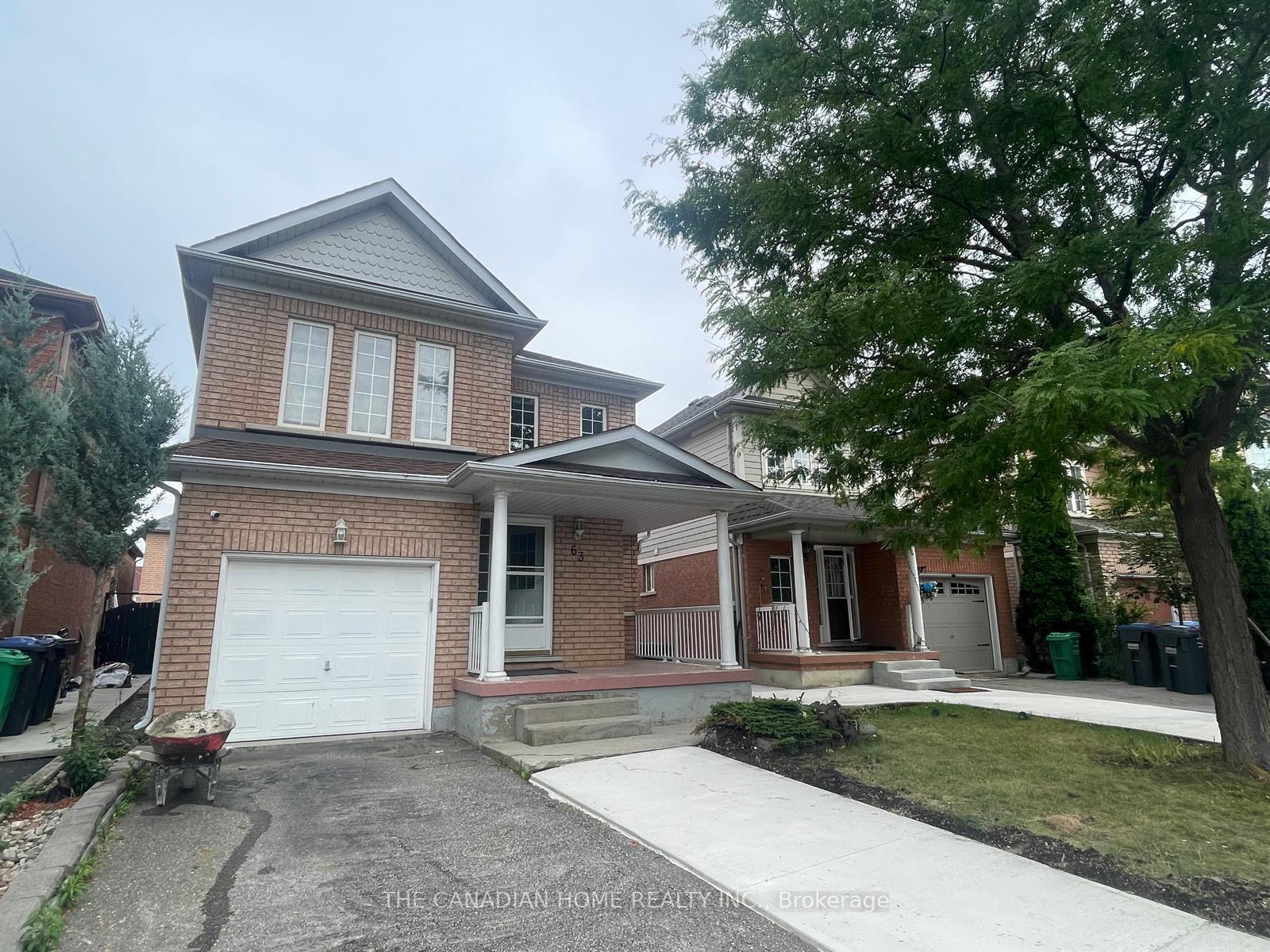 Photo 1 of 63 Heartleaf Crescent, Brampton, Fletcher's Meadow — HOMEH