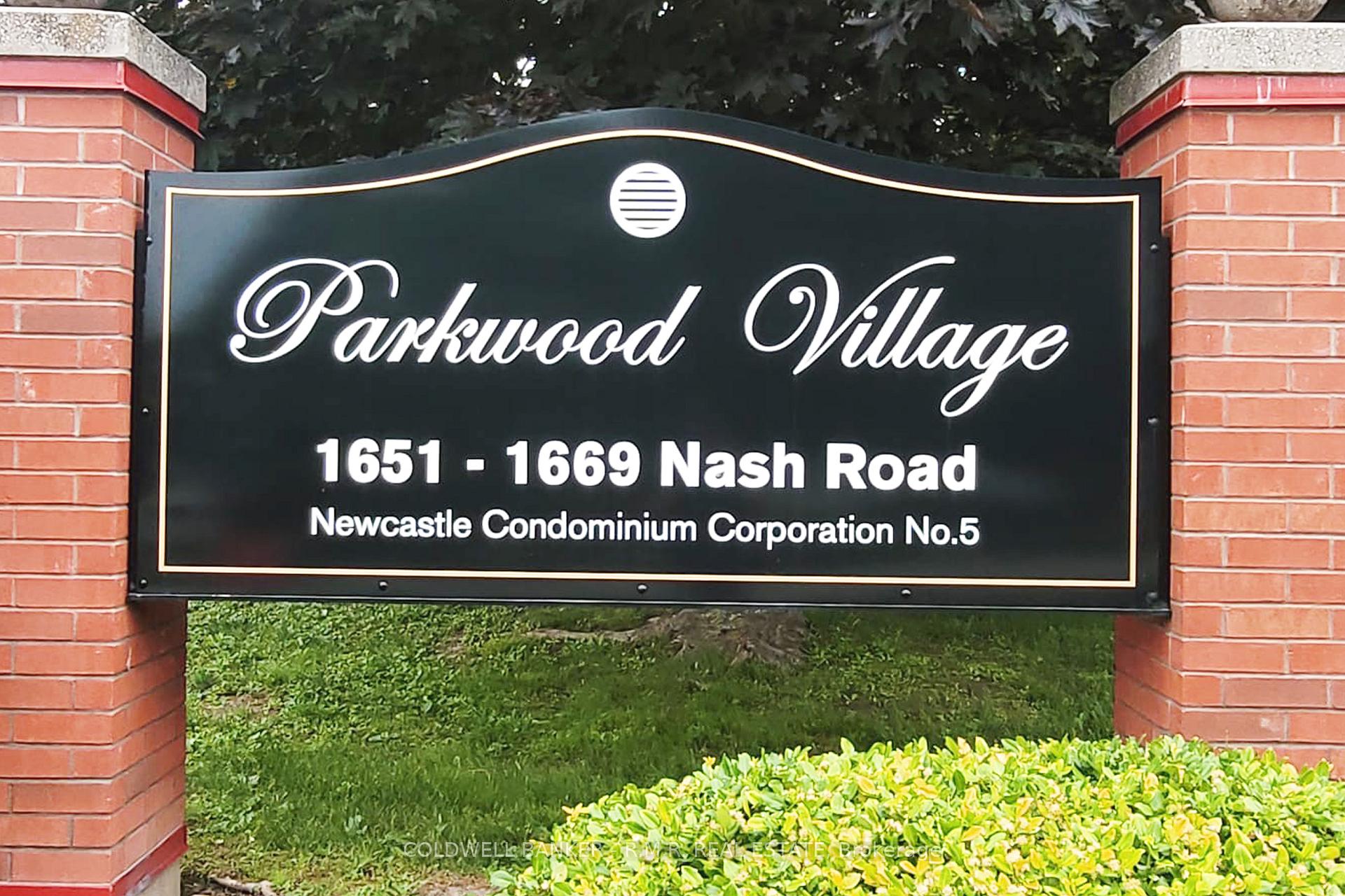 Front of Unit H-11, 1661 Nash Road