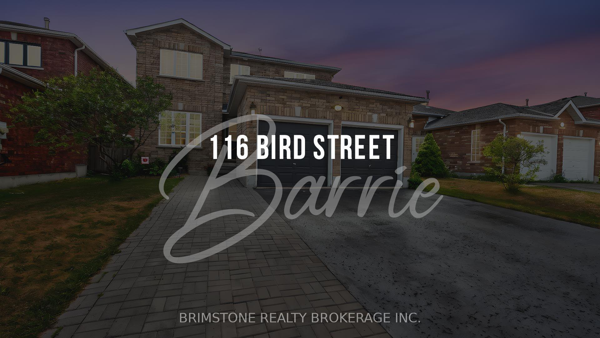 Front of 116 Bird Street