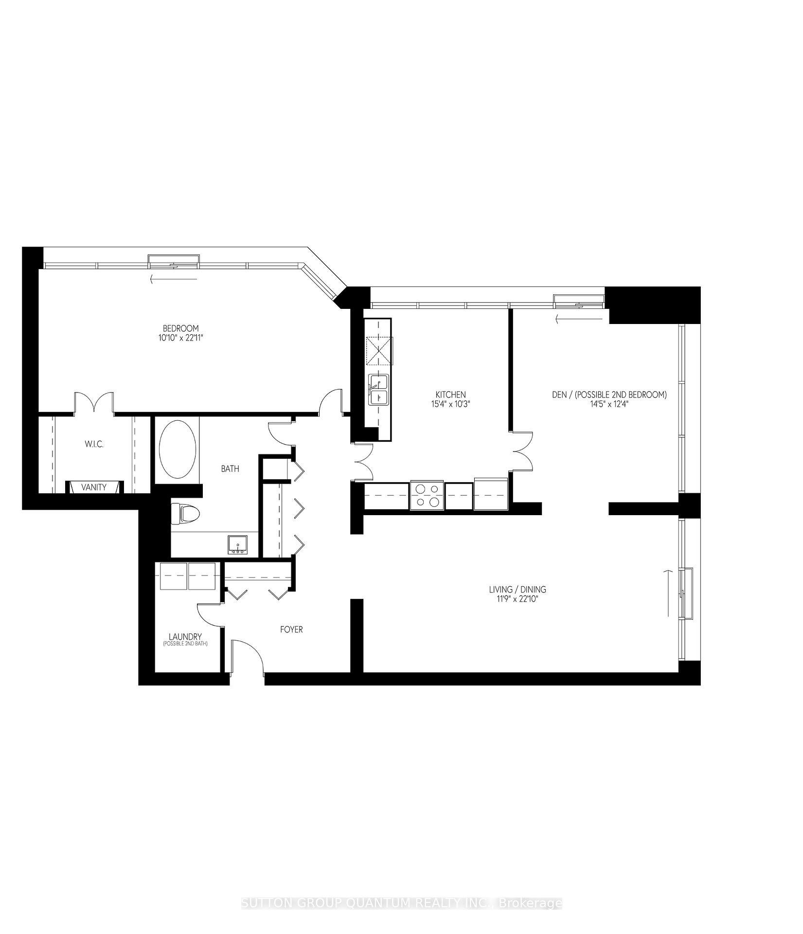 Photo 14 of Unit 1617, 55 Harbour Square, Toronto, Waterfront Communities — HOMEH