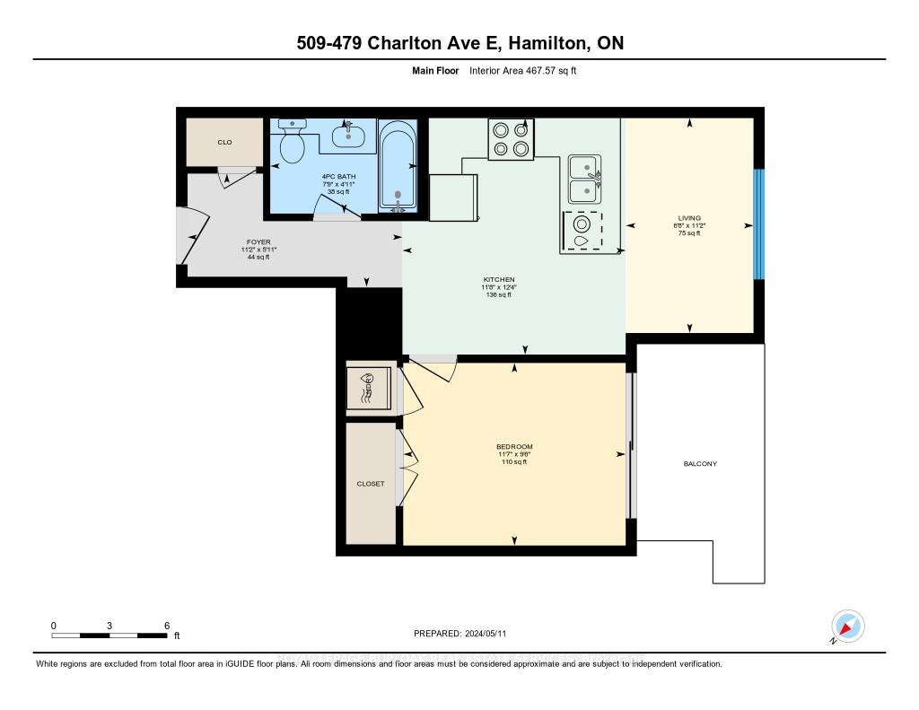 Photo 17 of Unit 509, 479 Charlton Avenue E, Hamilton, Stinson — HOMEH