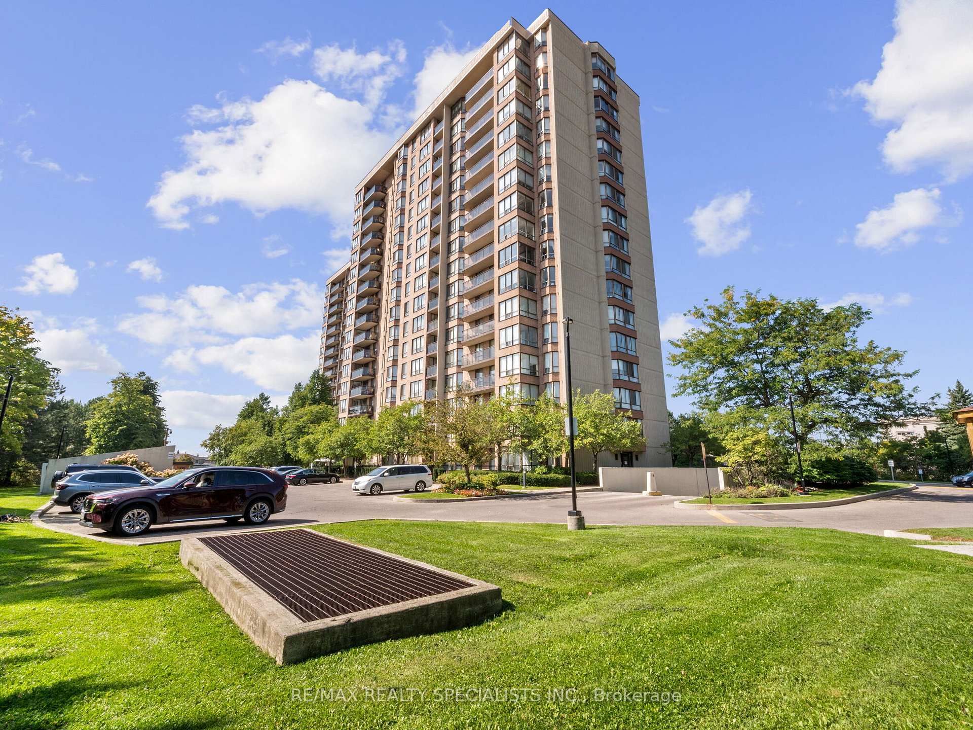 Front of Unit 1408, 20 Cherrytree Drive