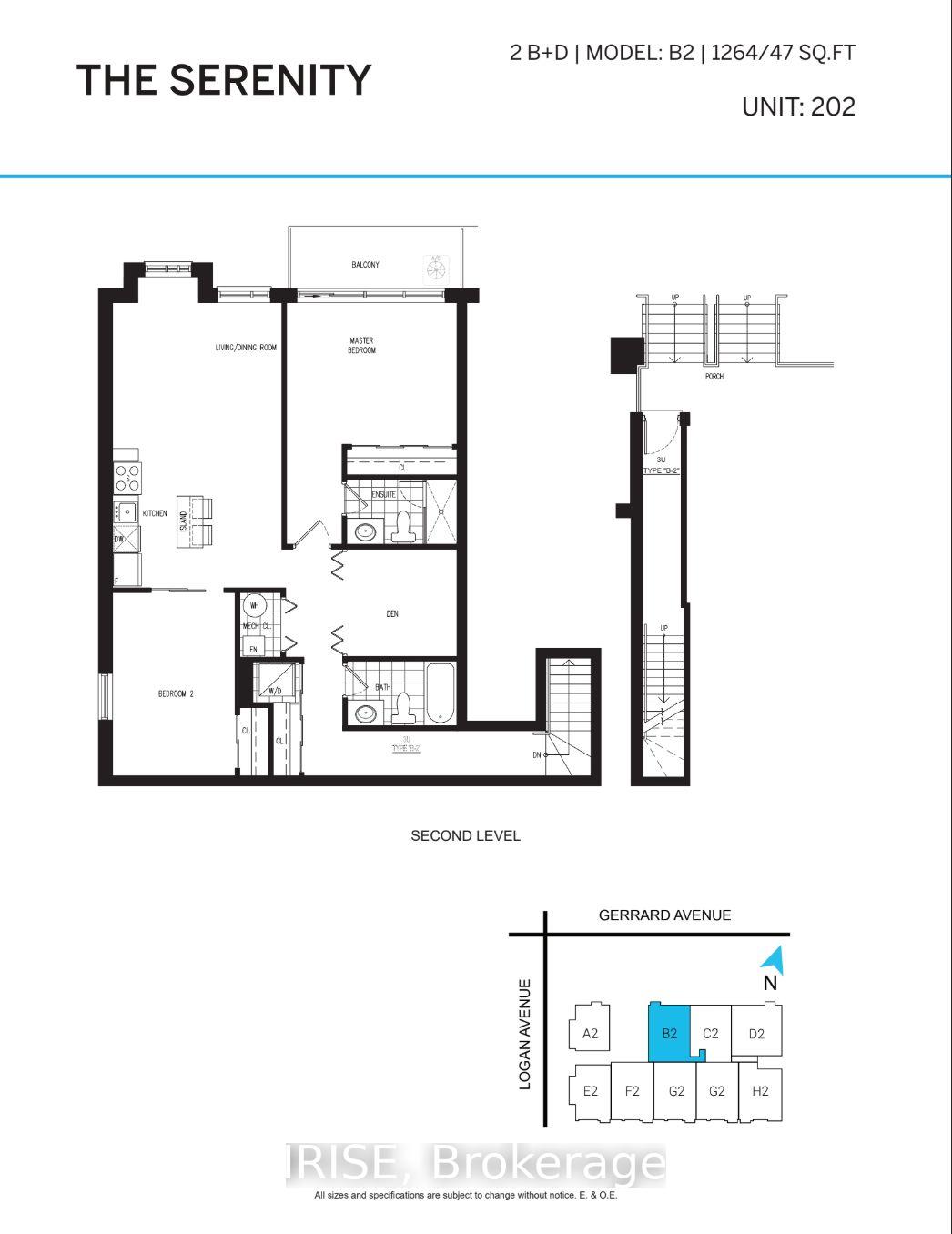 Photo 6 of Unit 202, 485 Logan Avenue S, Toronto, South Riverdale — HOMEH