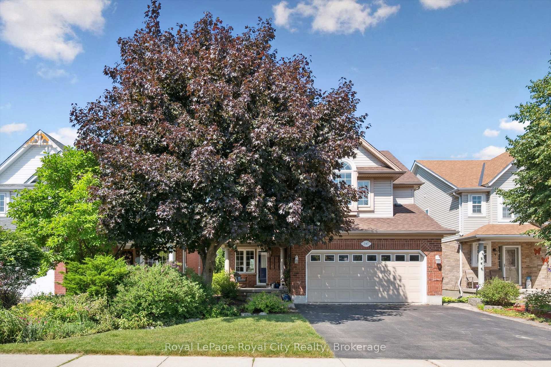 Front of 347 Starwood Drive