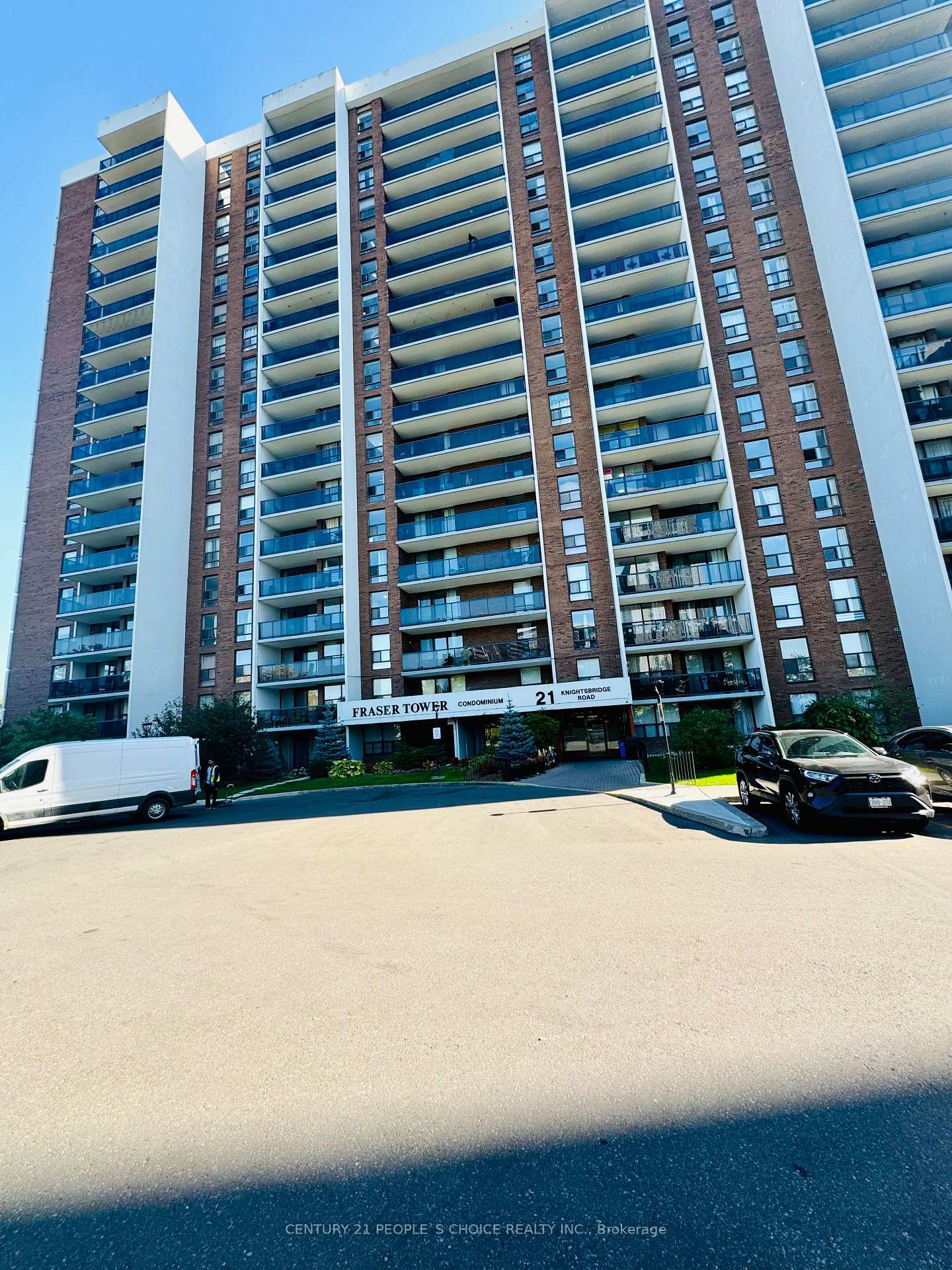 Front of Unit 1205, 21 Knightsbridge Road