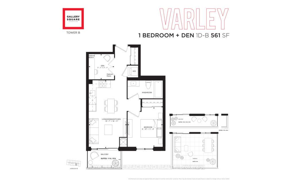 Photo 4 of Unit 1514, 292 Verdale Crossing, Markham, Unionville — HOMEH