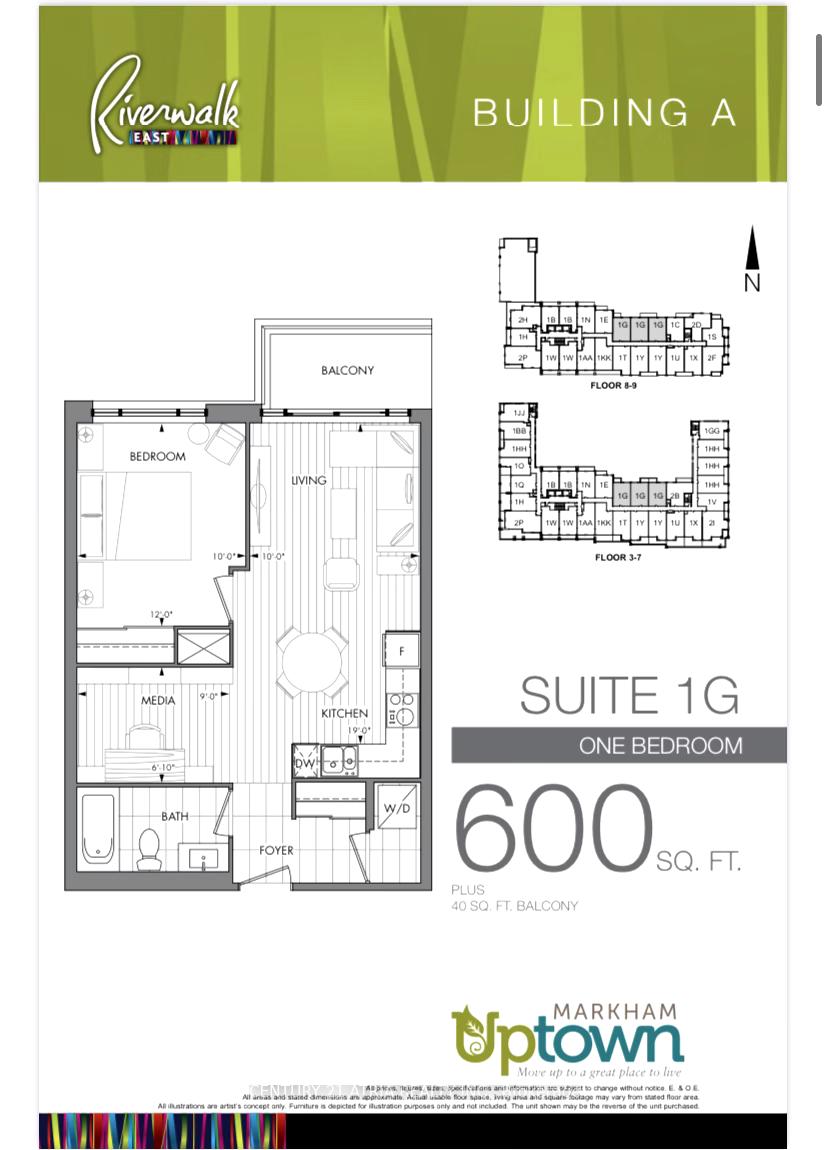 Photo 9 of Unit 807, 18 Uptown Drive, Markham, Unionville — HOMEH